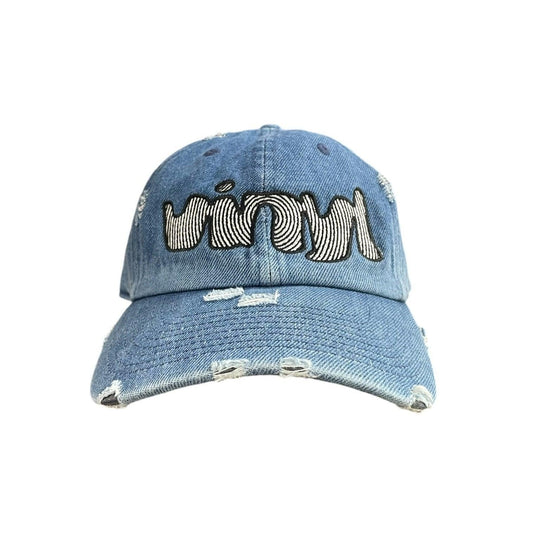 VINYL Spiral Logo Denim Dad Hat